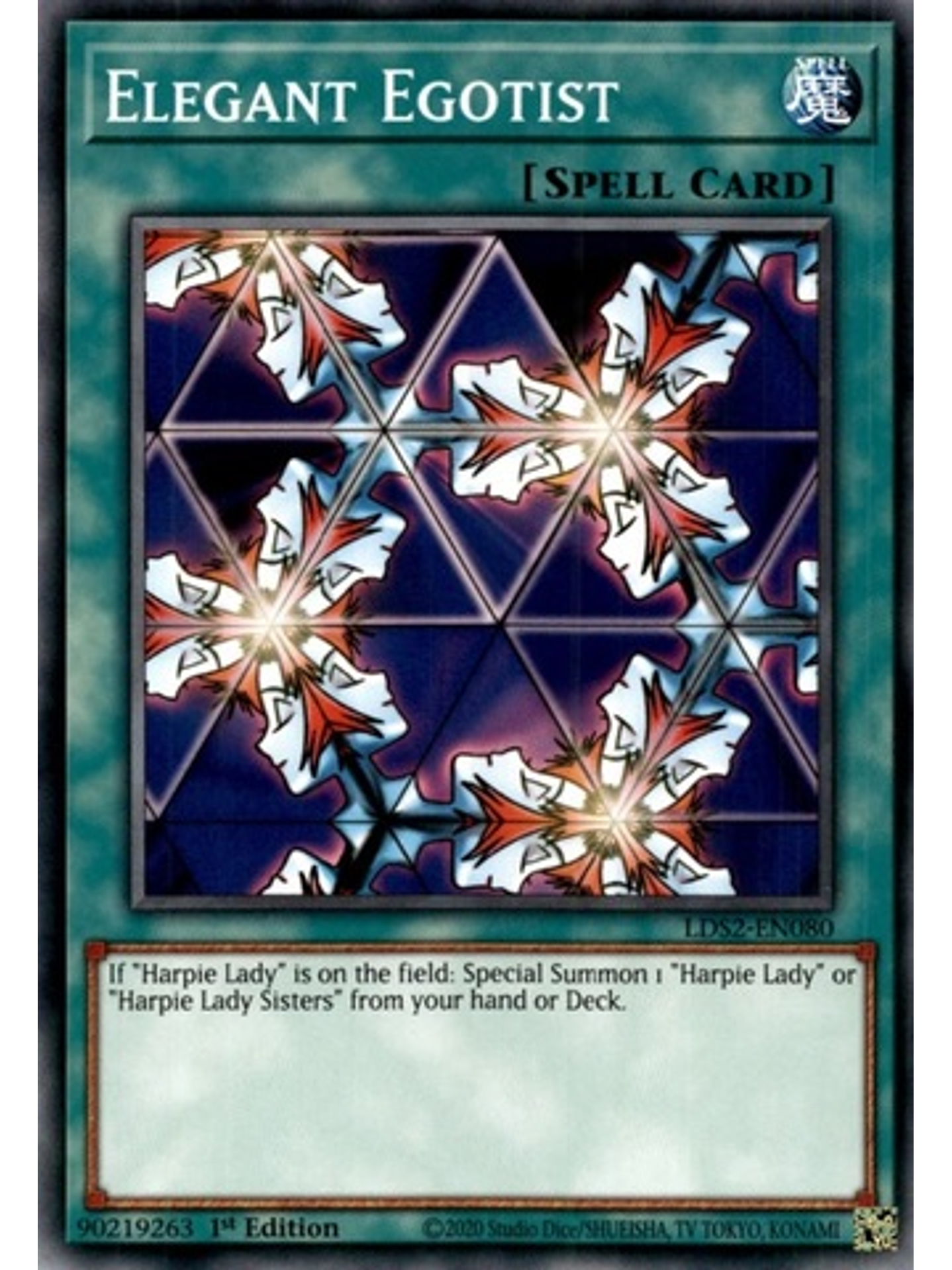 Elegant Egotist - LDS2-EN080 - Common 1st Edition 1