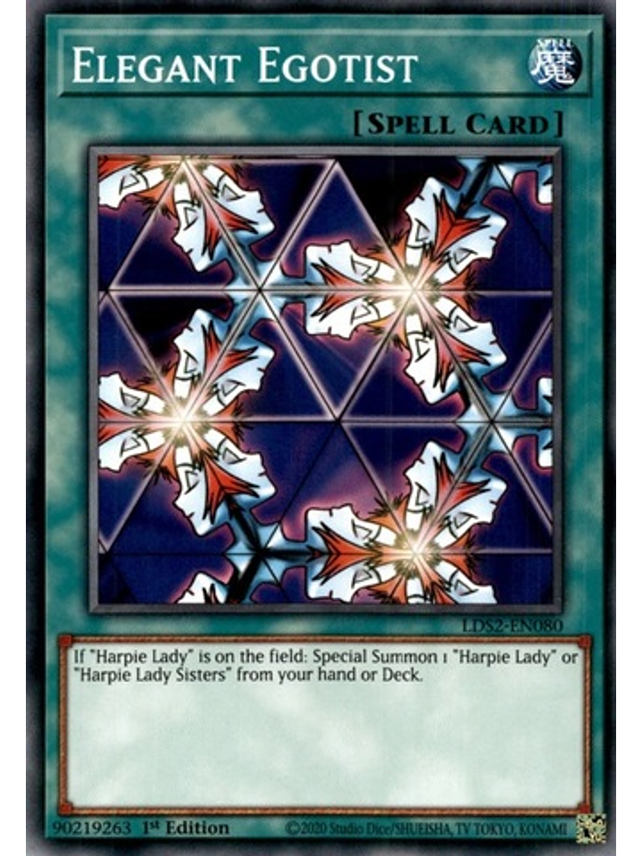 Elegant Egotist - LDS2-EN080 - Common 1st Edition 1