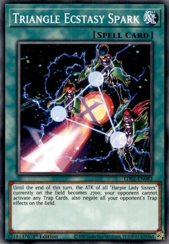 Triangle Ecstasy Spark - LDS2-EN082 - Common 1st Edition
