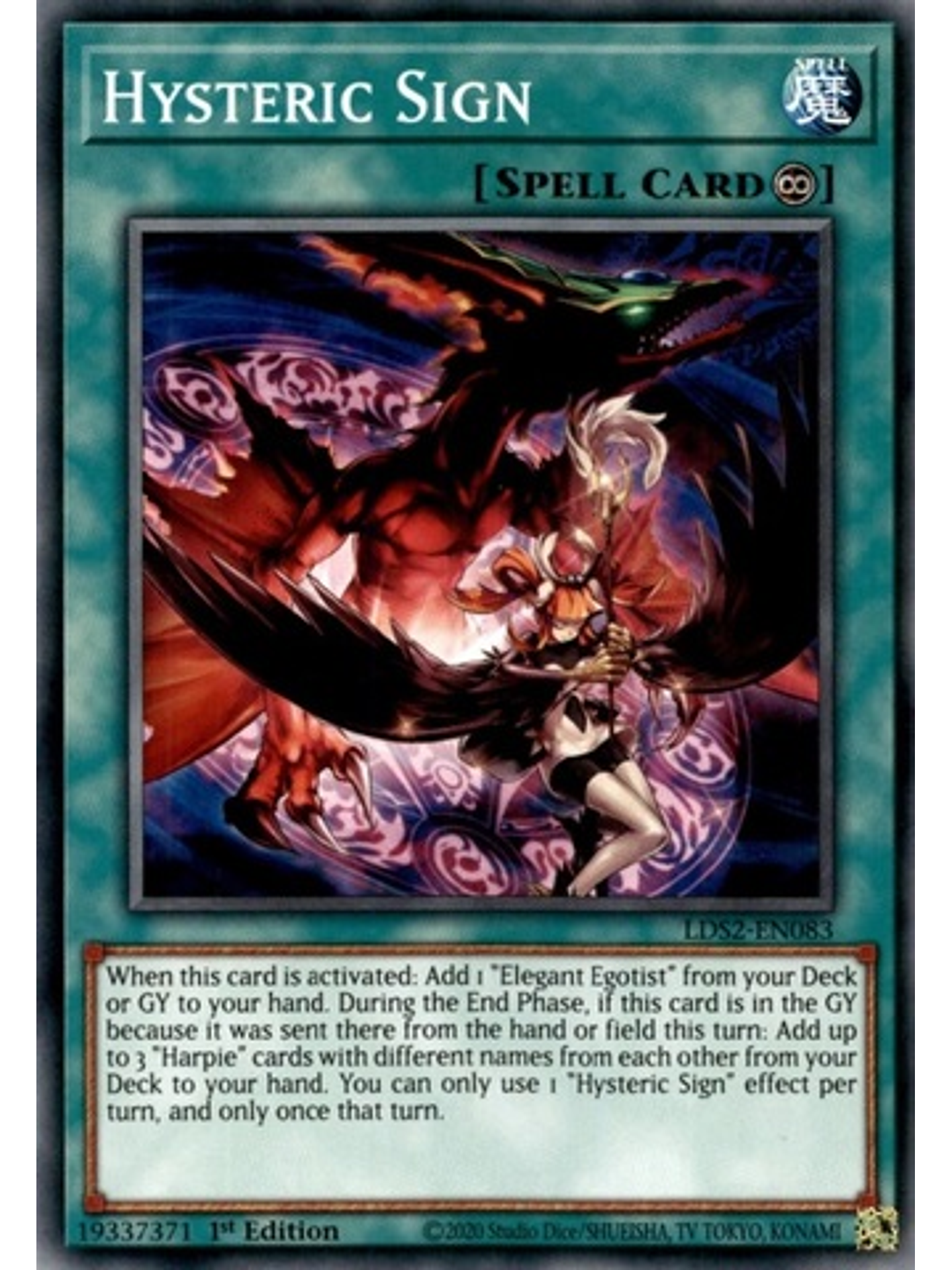 Hysteric Sign - LDS2-EN083 - Common 1st Edition 1