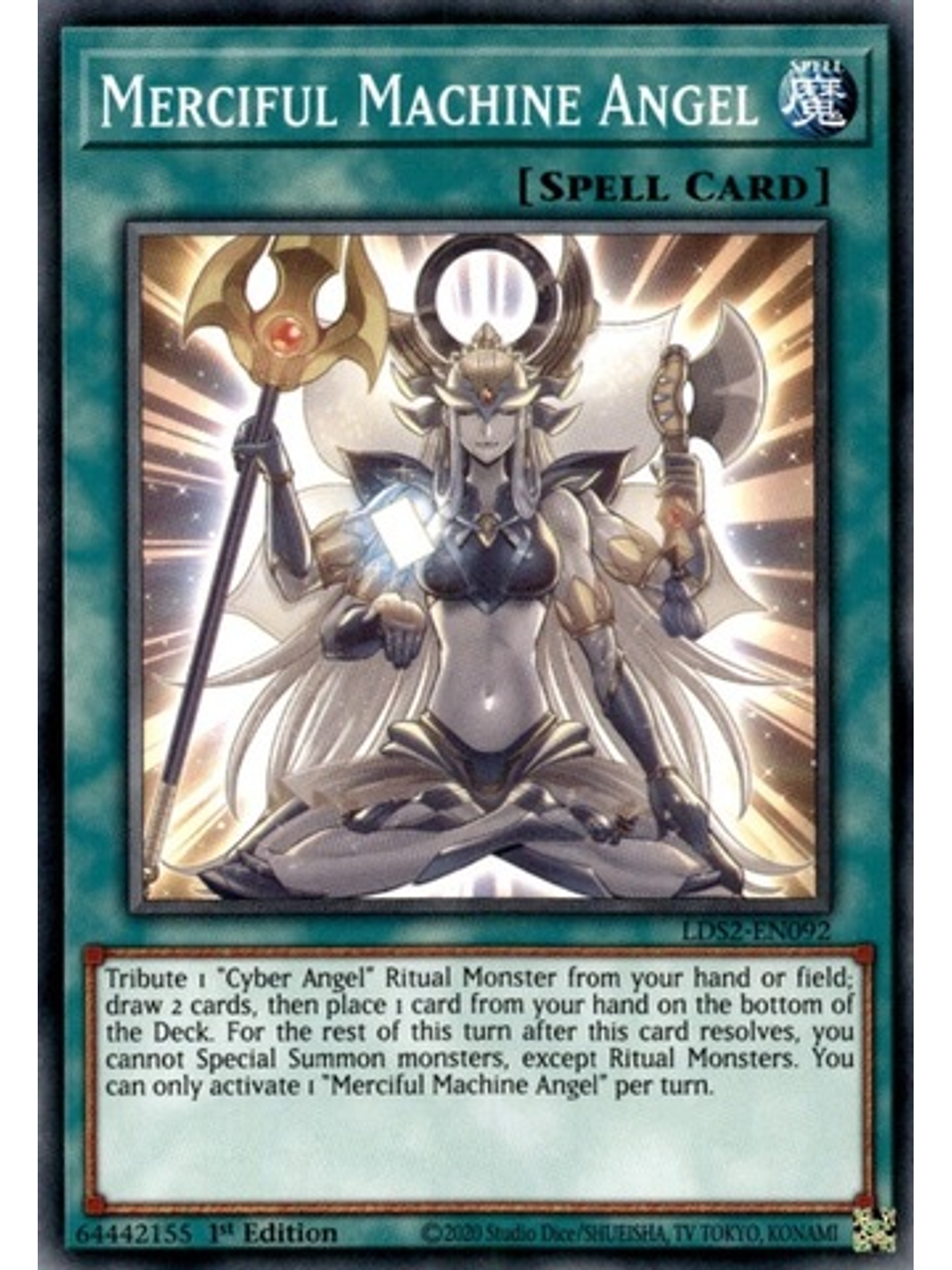 Merciful Machine Angel - LDS2-EN092 - Common 1st Edition 1