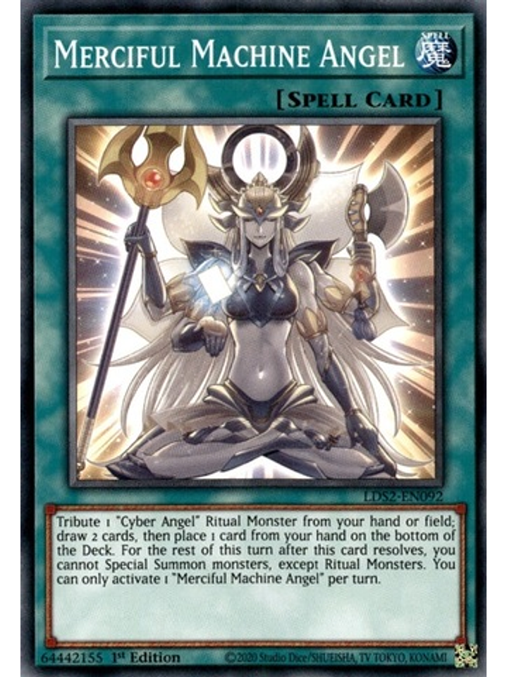 Merciful Machine Angel - LDS2-EN092 - Common 1st Edition 1
