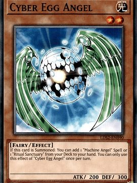 Cyber Egg Angel - LDS2-EN090 - Common 1st Edition