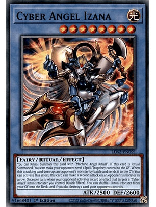 Cyber Angel Izana - LDS2-EN091 - Common 1st Edition