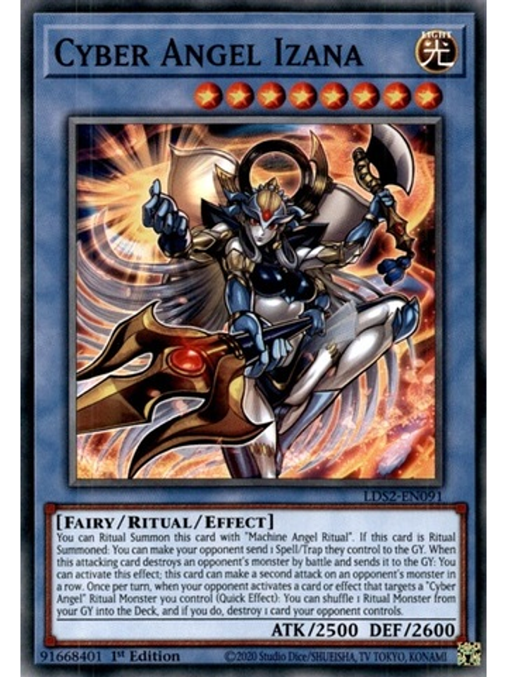 Cyber Angel Izana - LDS2-EN091 - Common 1st Edition 1
