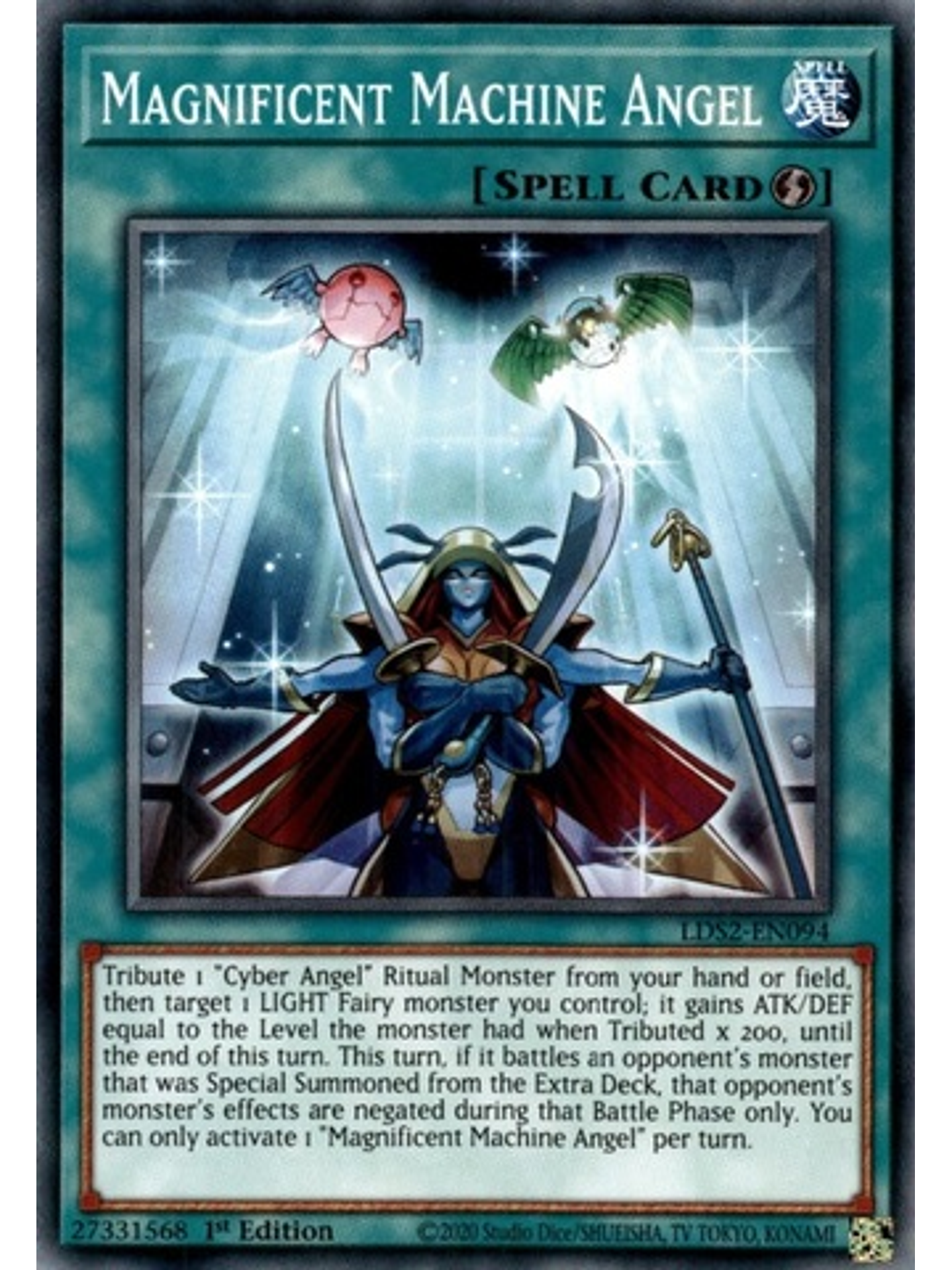 Magnificent Machine Angel - LDS2-EN094 - Common 1st Edition 1