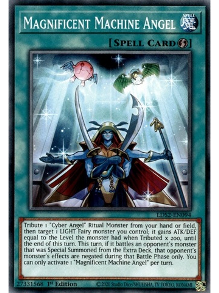 Magnificent Machine Angel - LDS2-EN094 - Common 1st Edition 1