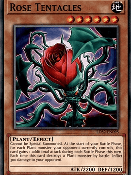 Rose Tentacles - LDS2-EN095 - Common 1st Edition