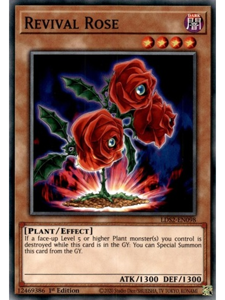 Revival Rose - LDS2-EN098 - Common 1st Edition 1
