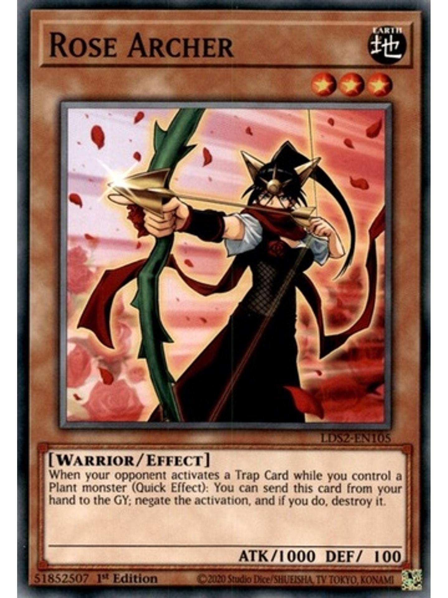 Rose Archer - LDS2-EN105 - Common 1st Edition 1