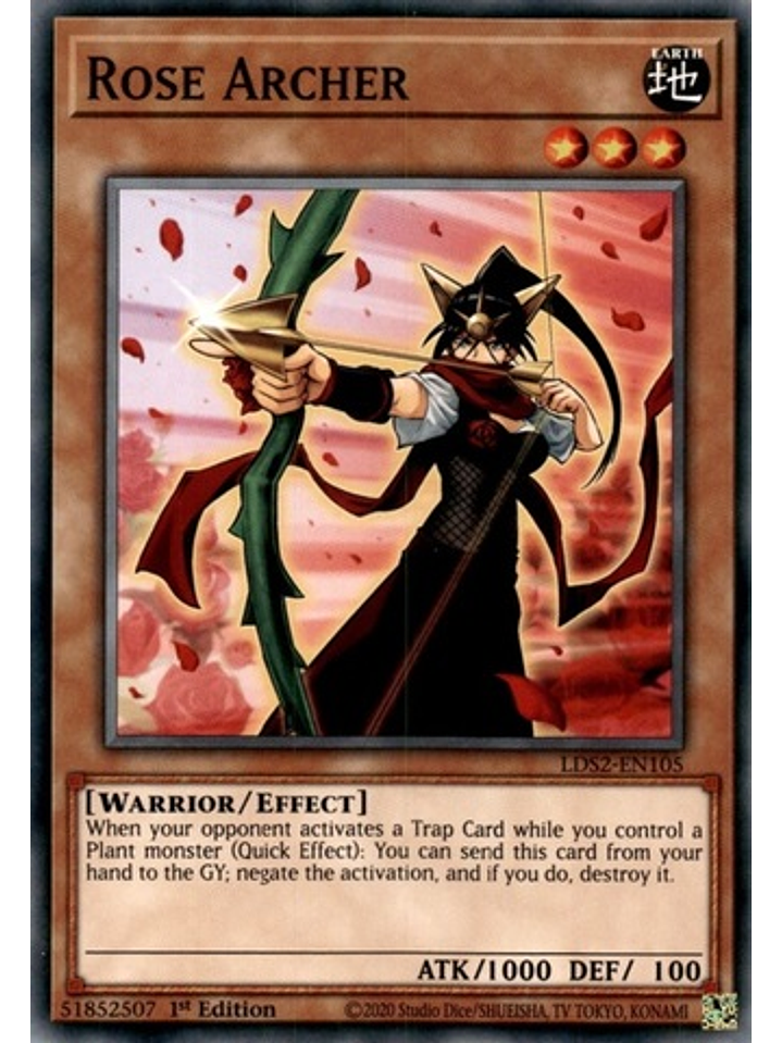 Rose Archer - LDS2-EN105 - Common 1st Edition 1