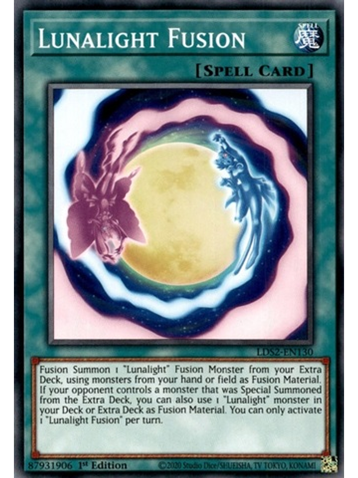 Lunalight Fusion - LDS2-EN130 - Common 1st Edition 1