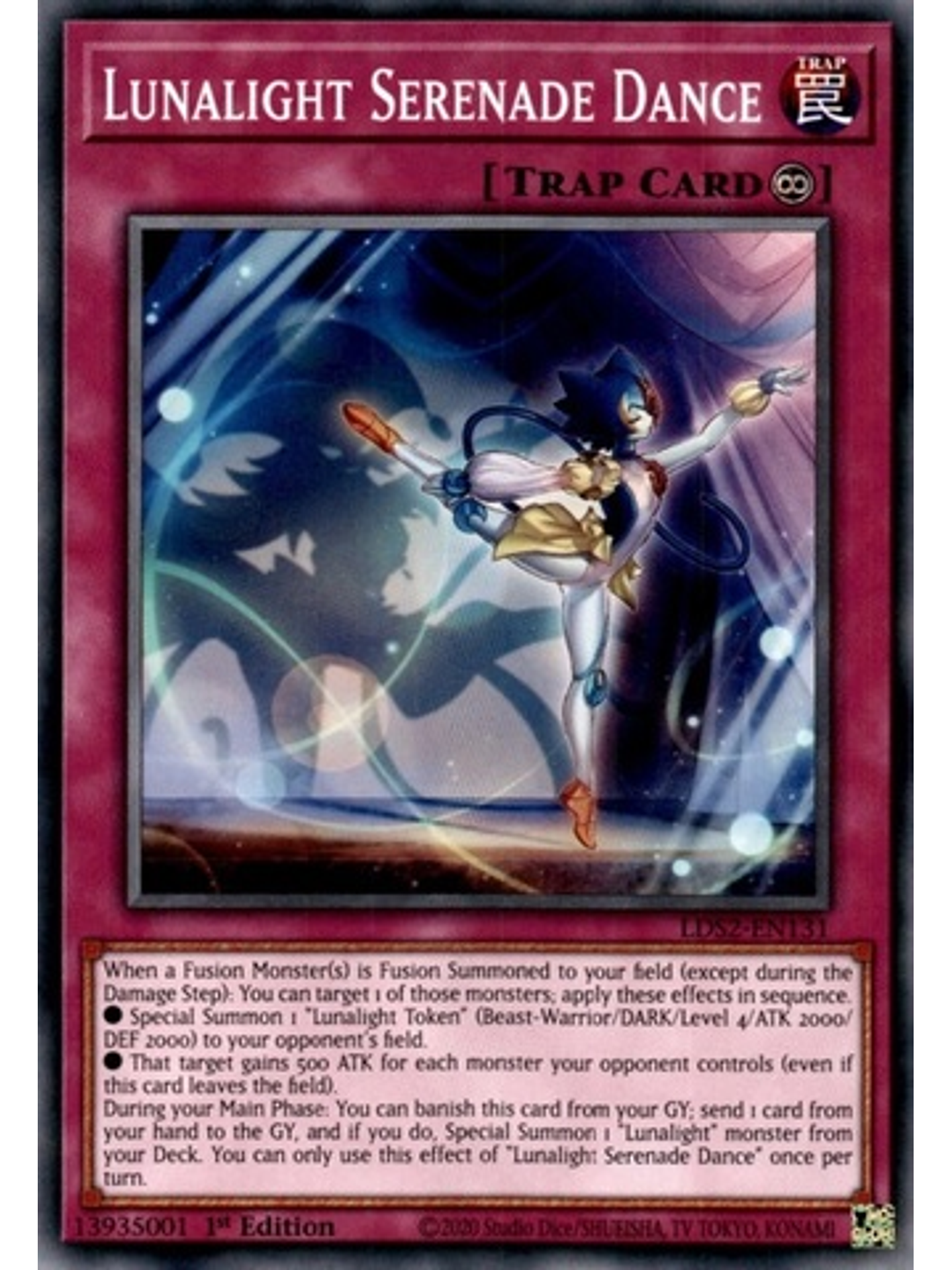 Lunalight Serenade Dance - LDS2-EN131 - Common 1st Edition 1