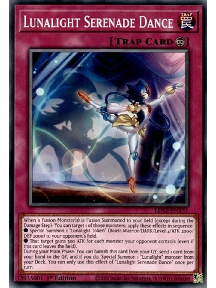 Lunalight Serenade Dance - LDS2-EN131 - Common 1st Edition 1