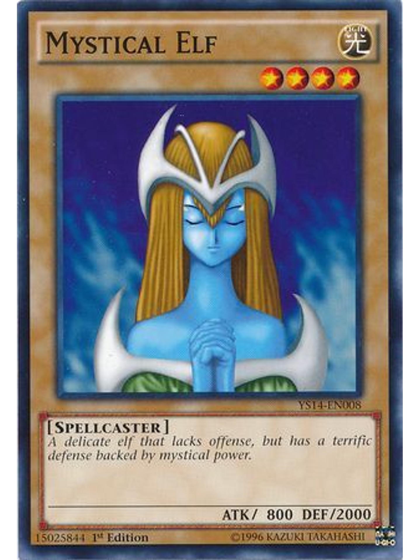Mystical Elf - ys14-en008 - Common 1st Edition 1