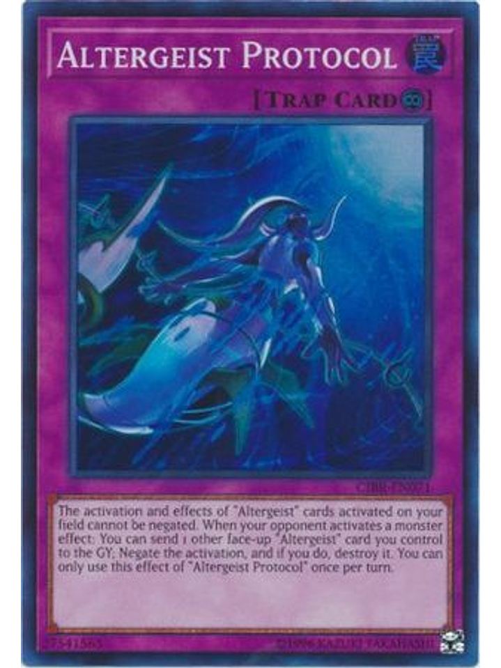 Altergeist Protocol - CIBR-EN071 - Super Rare Unlimited 1