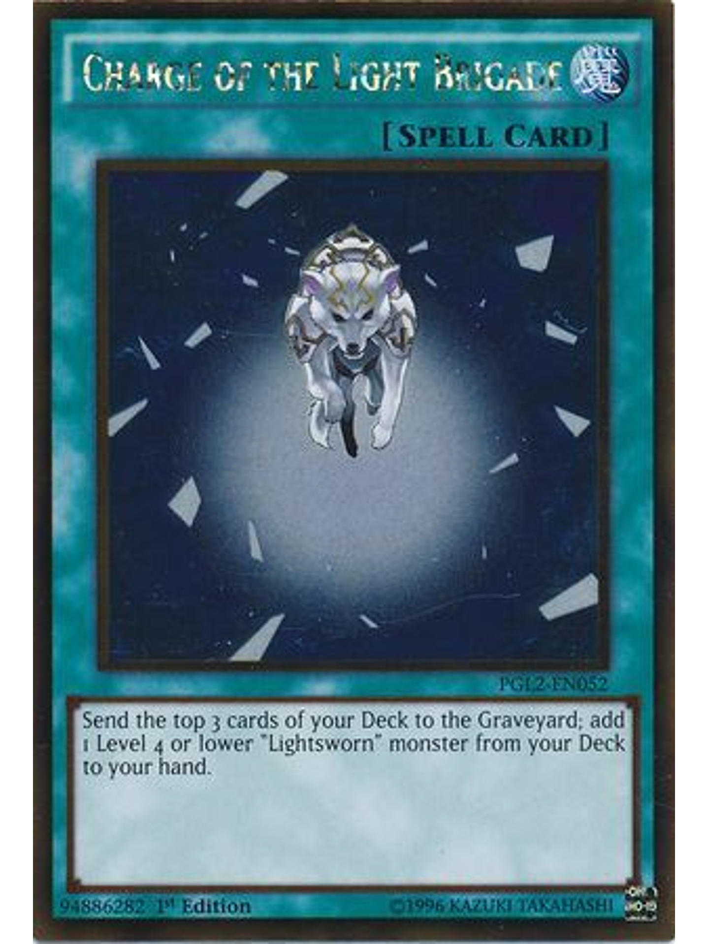 Charge of the Light Brigade - PGL2-EN052 - Gold Rare 1st Edition 1