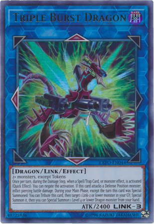 Triple Burst Dragon - EXFO-EN044 - Ultra Rare Unlimited