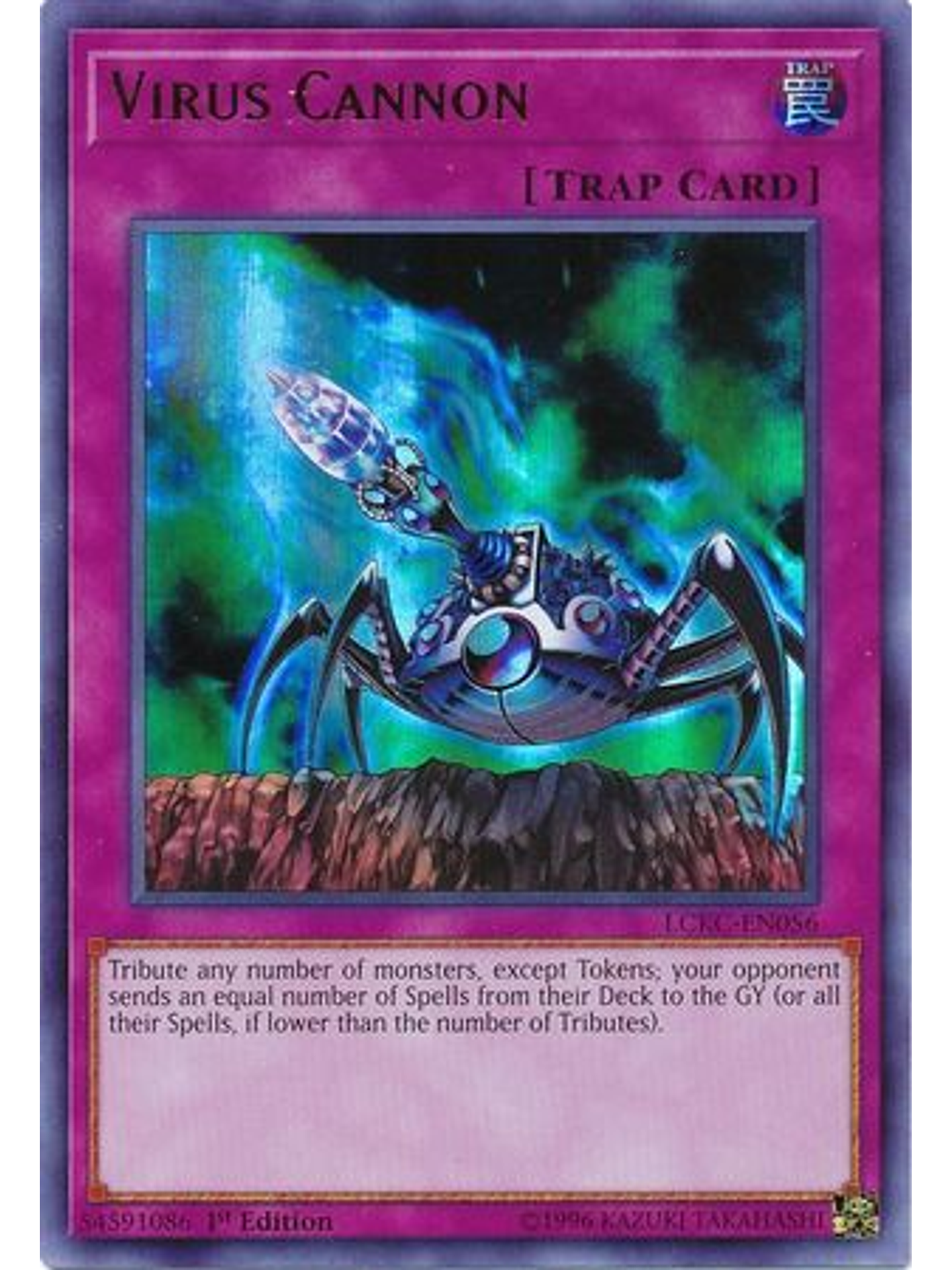 Virus Cannon - LCKC-EN056 - Ultra Rare 1st Edition 1