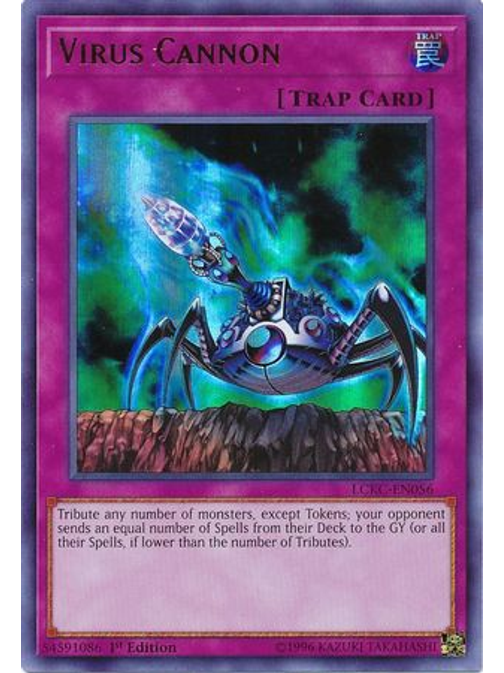 Virus Cannon - LCKC-EN056 - Ultra Rare 1st Edition 1