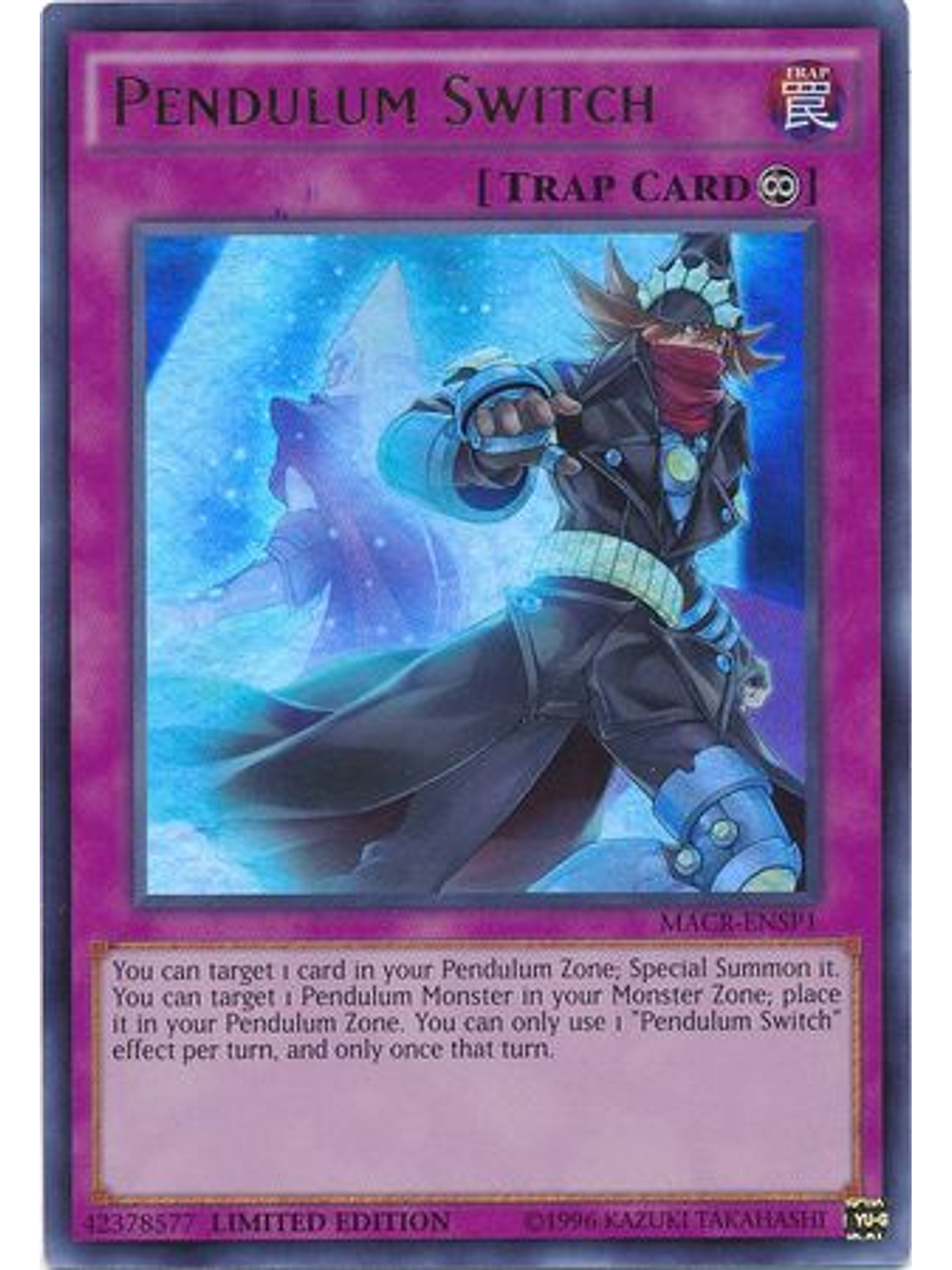 Pendulum Switch - MACR-ENSP1 - Ultra Rare Limited Edition 1