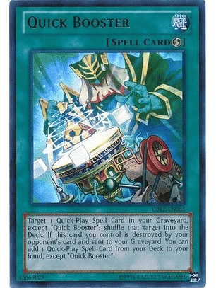 Quick Booster - CBLZ-EN065 - Ultra Rare Unlimited