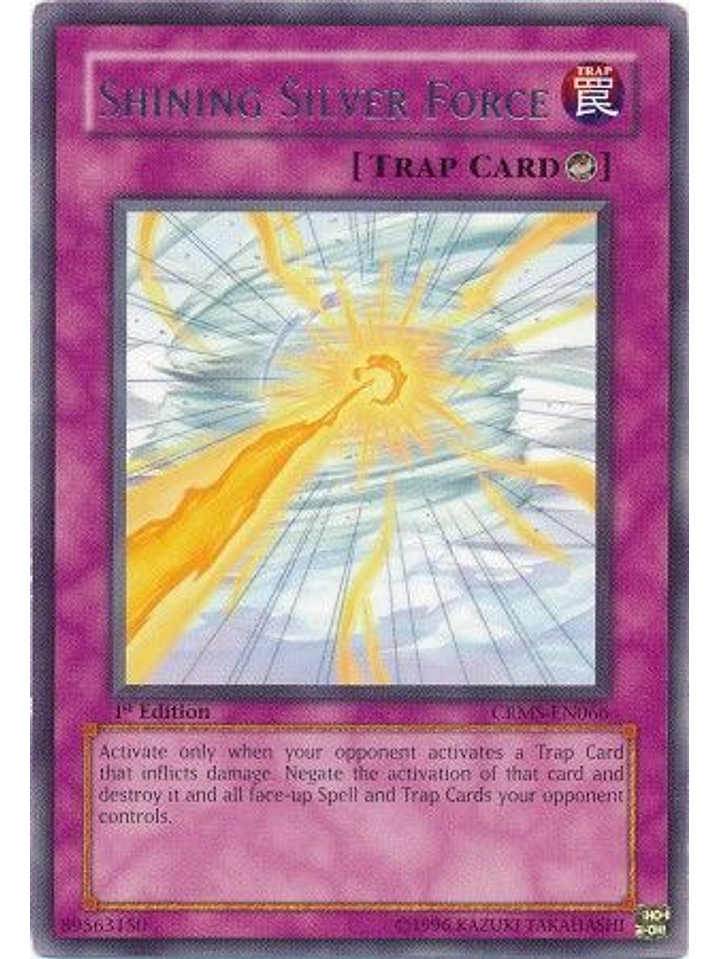 Shining Silver Force - CRMS-EN066 - Rare 1st Edition 1