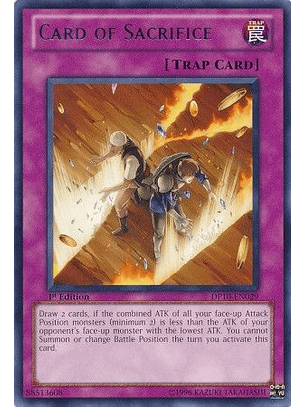Card of Sacrifice - DP10-EN029 - Rare 1st Edition