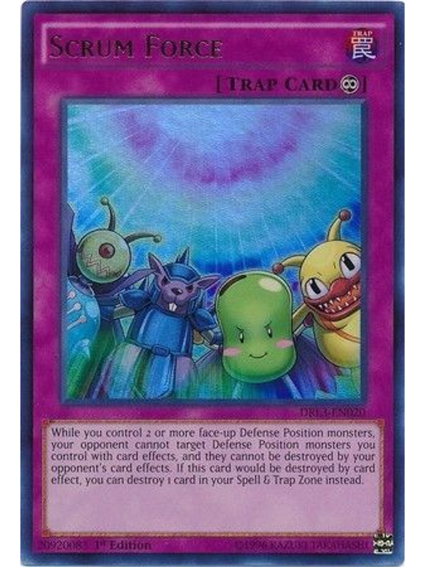 Scrum Force - DRL3-EN020 - Ultra Rare 1st Edition 1