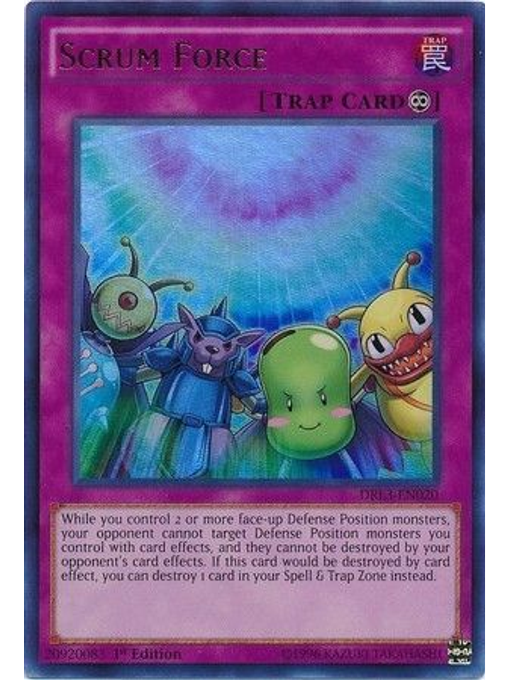 Scrum Force - DRL3-EN020 - Ultra Rare 1st Edition 1