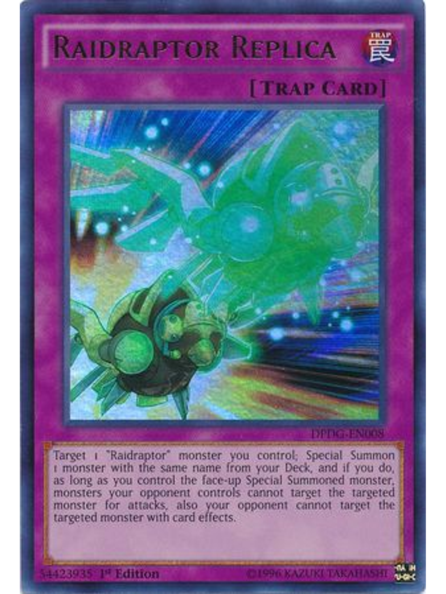 Raidraptor Replica - DPDG-EN008 - Ultra Rare 1st Edition 1