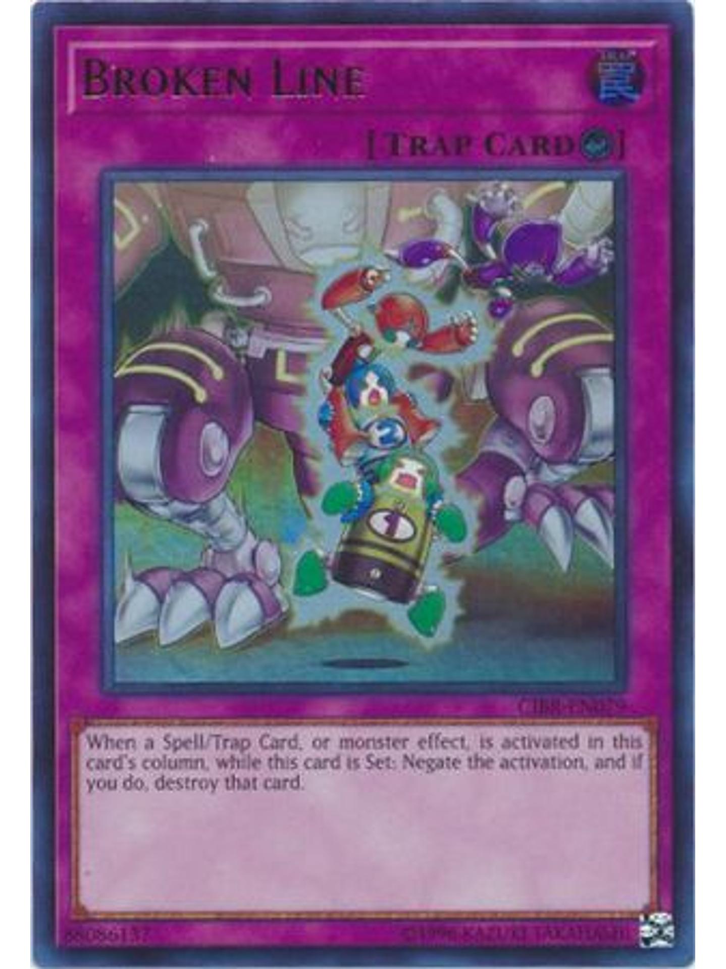 Broken Line - CIBR-EN079 - Ultra Rare Unlimited 1