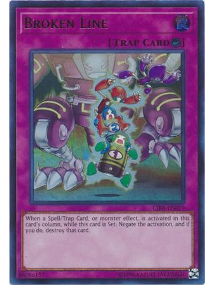 Broken Line - CIBR-EN079 - Ultra Rare Unlimited 1