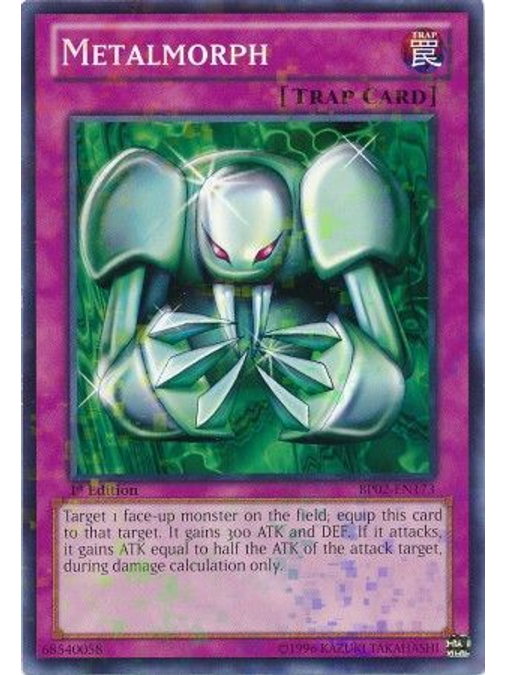 Metalmorph - BP02-EN173 - Mosaic Rare 1st Edition 1