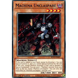 Machina Unclaspare - BLVO-EN027 - Common 1st Edition