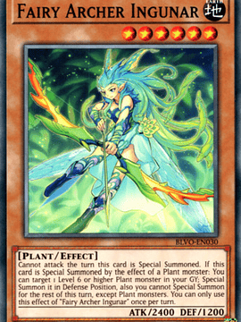 Fairy Archer Ingunar - BLVO-EN030 - Common 1st Edition