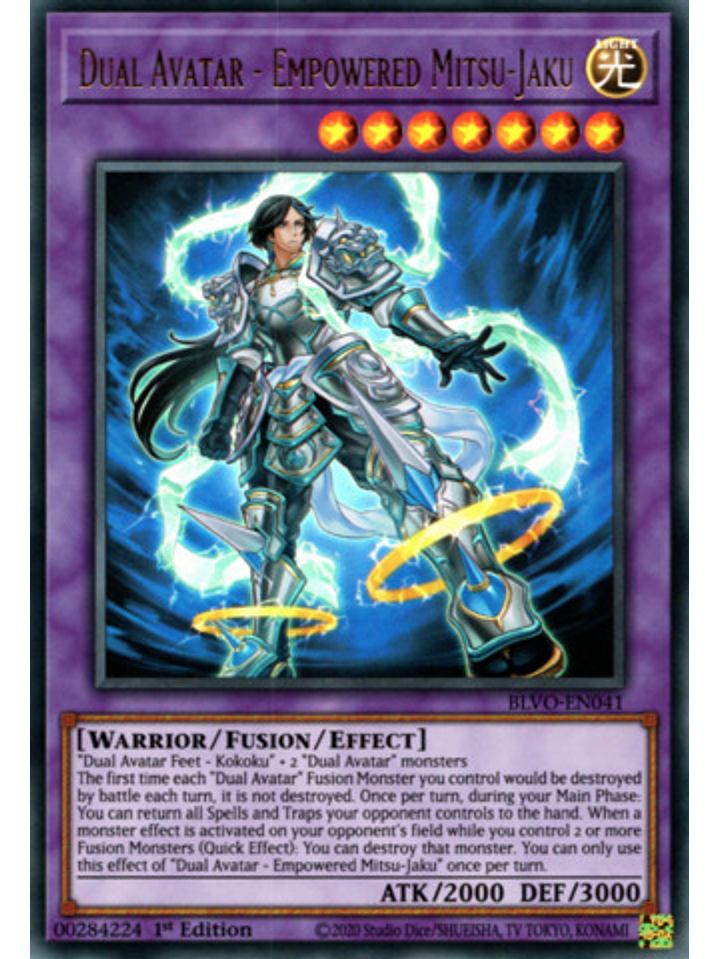 Dual Avatar - Empowered Mitsu-Jaku - BLVO-EN041 - Ultra Rare 1st Edition 1