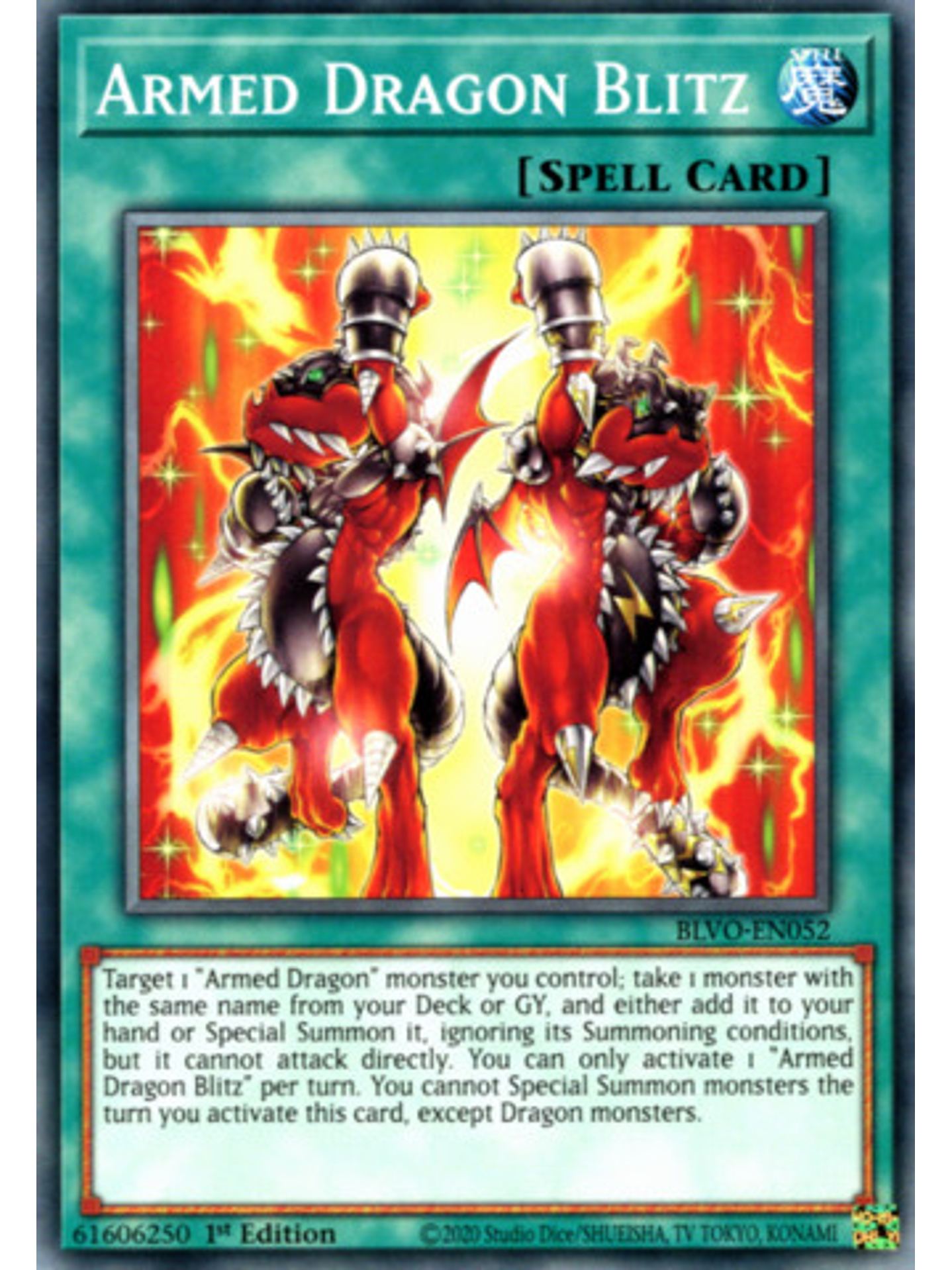 Armed Dragon Blitz - BLVO-EN052 - Common 1st Edition 1