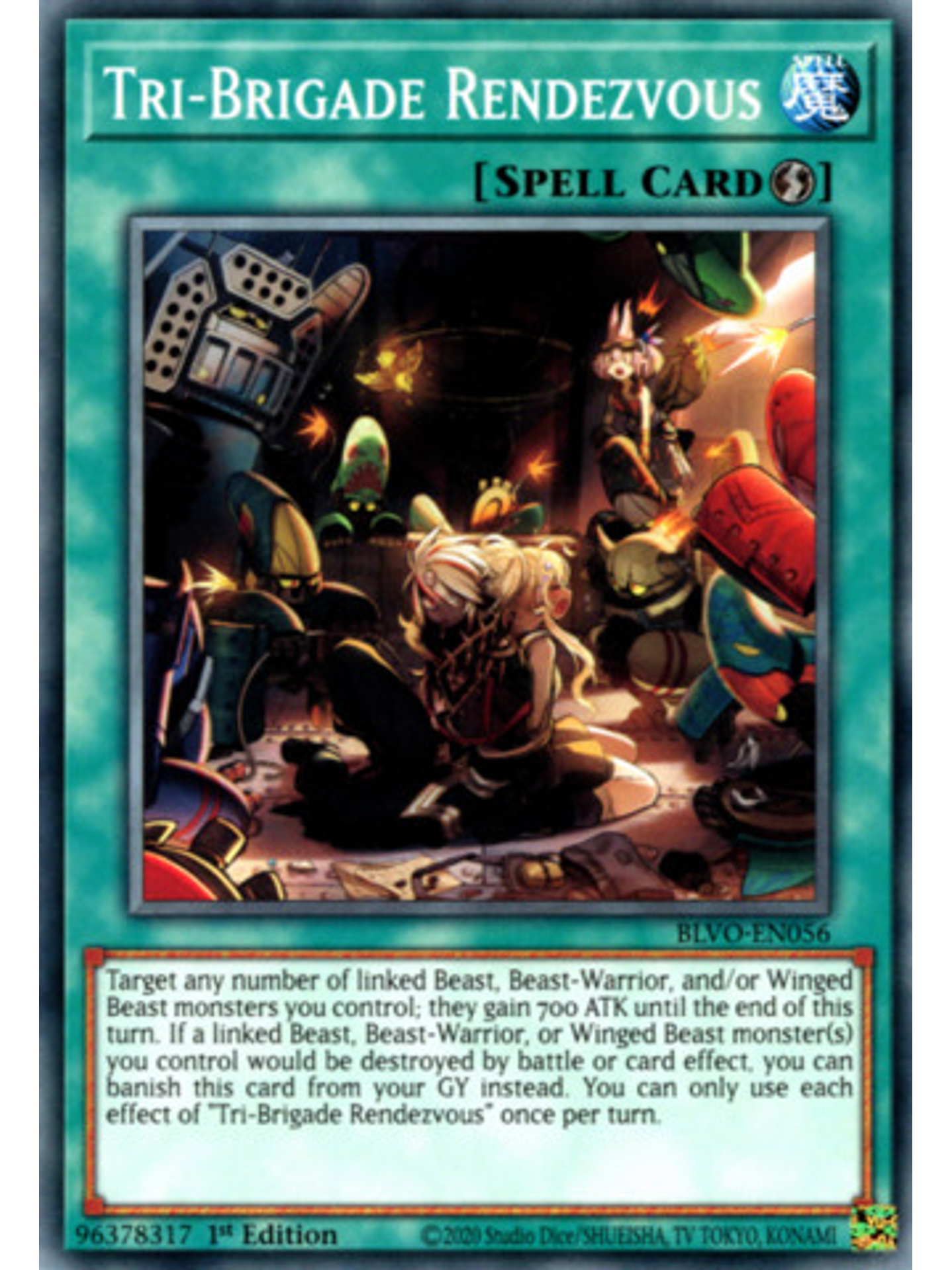 Tri-Brigade Rendezvous - BLVO-EN056 - Common 1st Edition 1