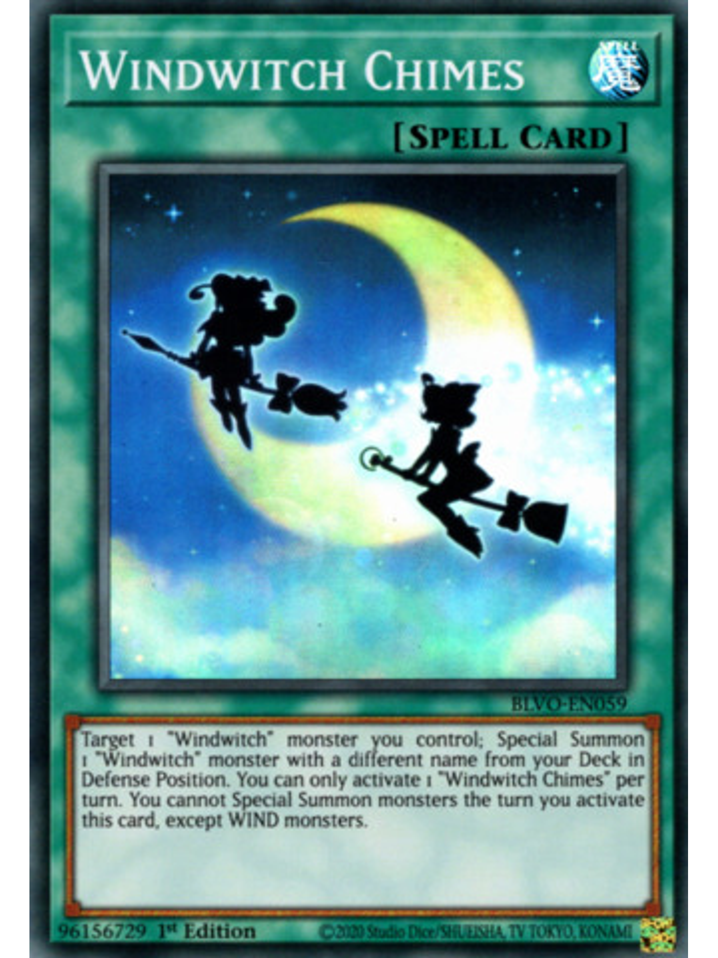 Windwitch Chimes - BLVO-EN059 - Super Rare 1st Edition 1
