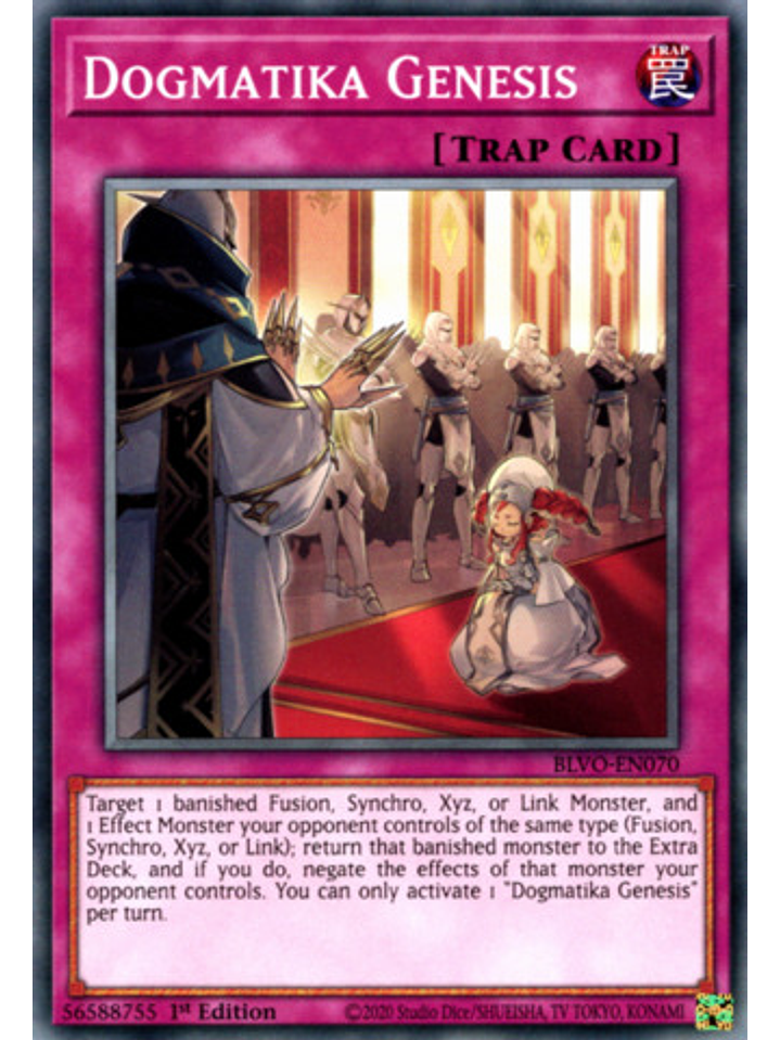 Dogmatika Genesis - BLVO-EN070 - Common 1st Edition 1