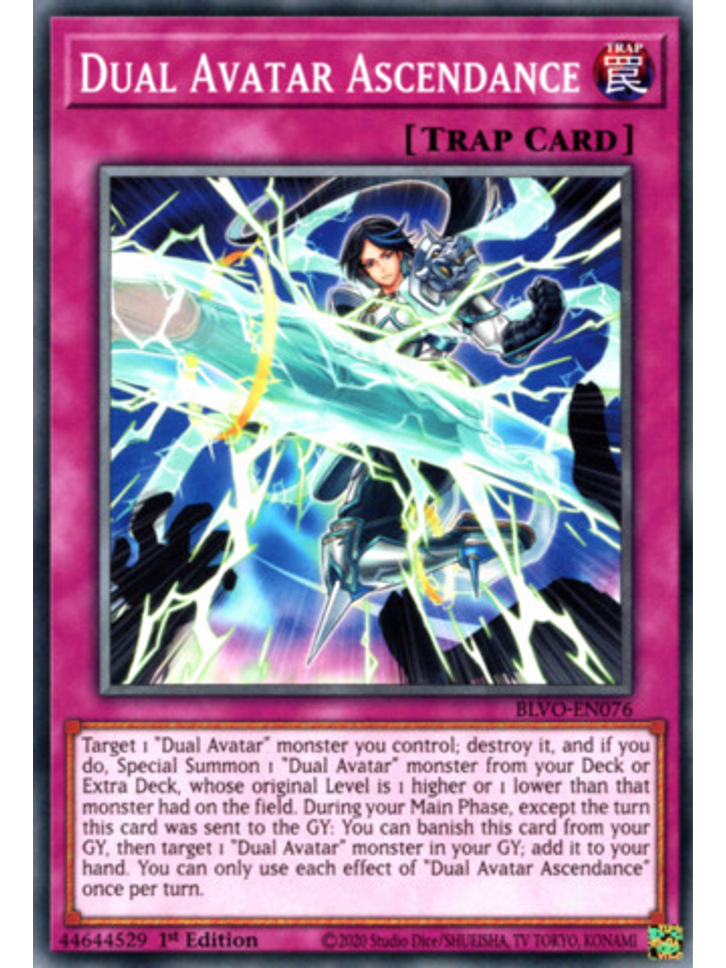 Dual Avatar Ascendance - BLVO-EN076 - Common 1st Edition 1