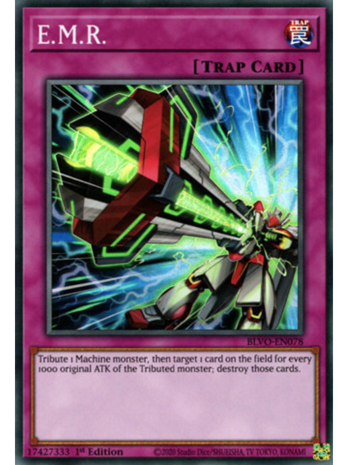 E.M.R. - BLVO-EN078 - Super Rare 1st Edition 1