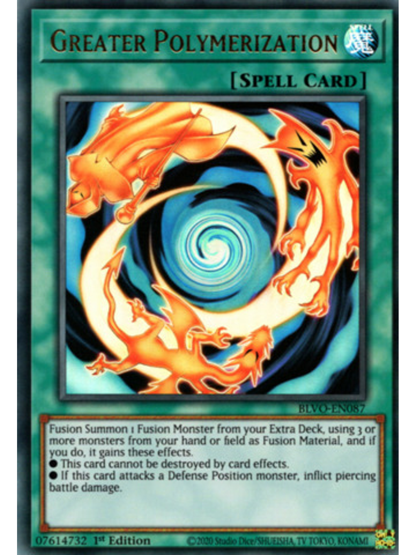 Greater Polymerization - BLVO-EN087 - Ultra Rare 1st Edition 1