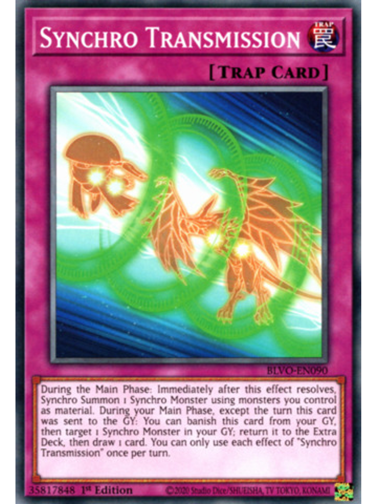 Synchro Transmission - BLVO-EN090 - Common 1st Edition 1