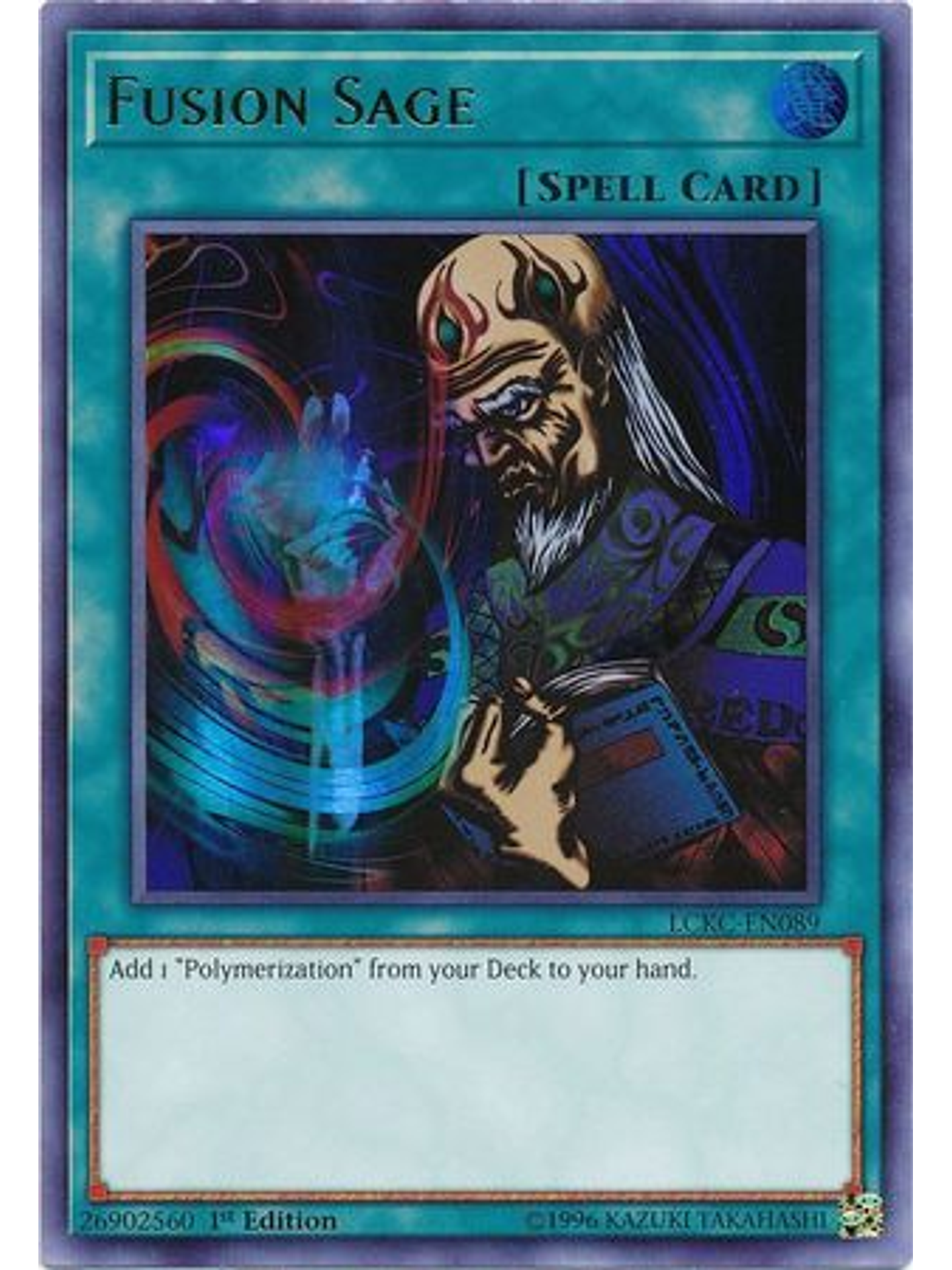 Fusion Sage - LCKC-EN089 - Ultra Rare 1st Edition 1