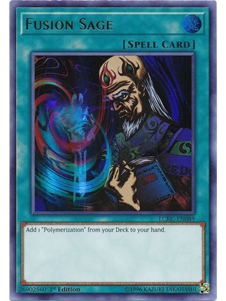 Fusion Sage - LCKC-EN089 - Ultra Rare 1st Edition 1