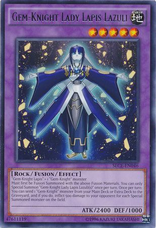 Gem-Knight Lady Lapis Lazuli - SECE-EN046 - Rare Unlimited