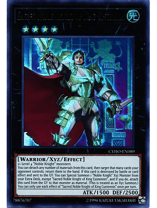 Sacred Noble Knight of King Custennin - CYHO-EN089 - Ultra Rare Unlimited
