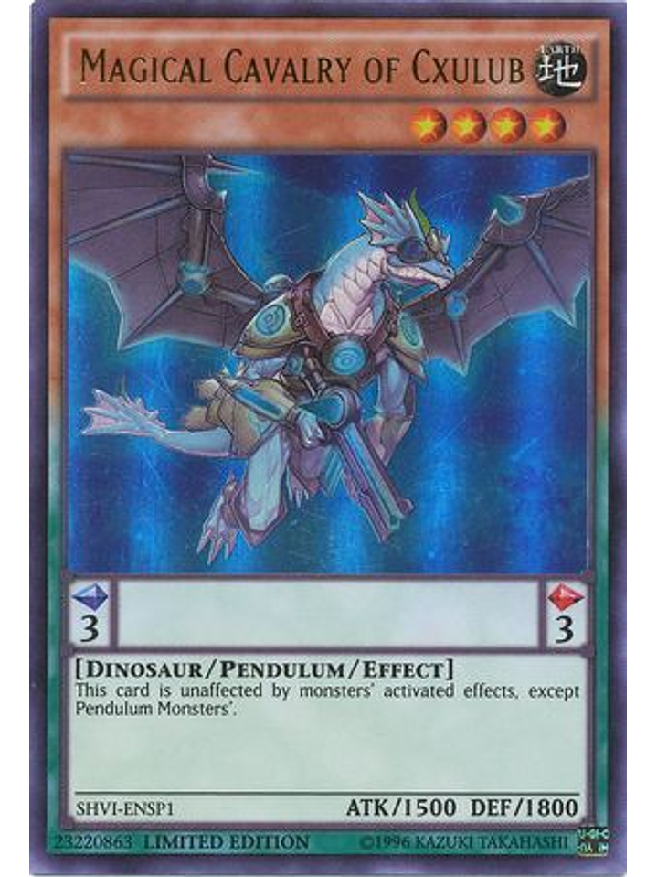 Magical Cavalry of Cxulub - SHVI-ENSP1 - Ultra Rare Limited Edition 1